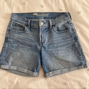 Old Navy The Sweetheart Medium Wash Denim Shorts